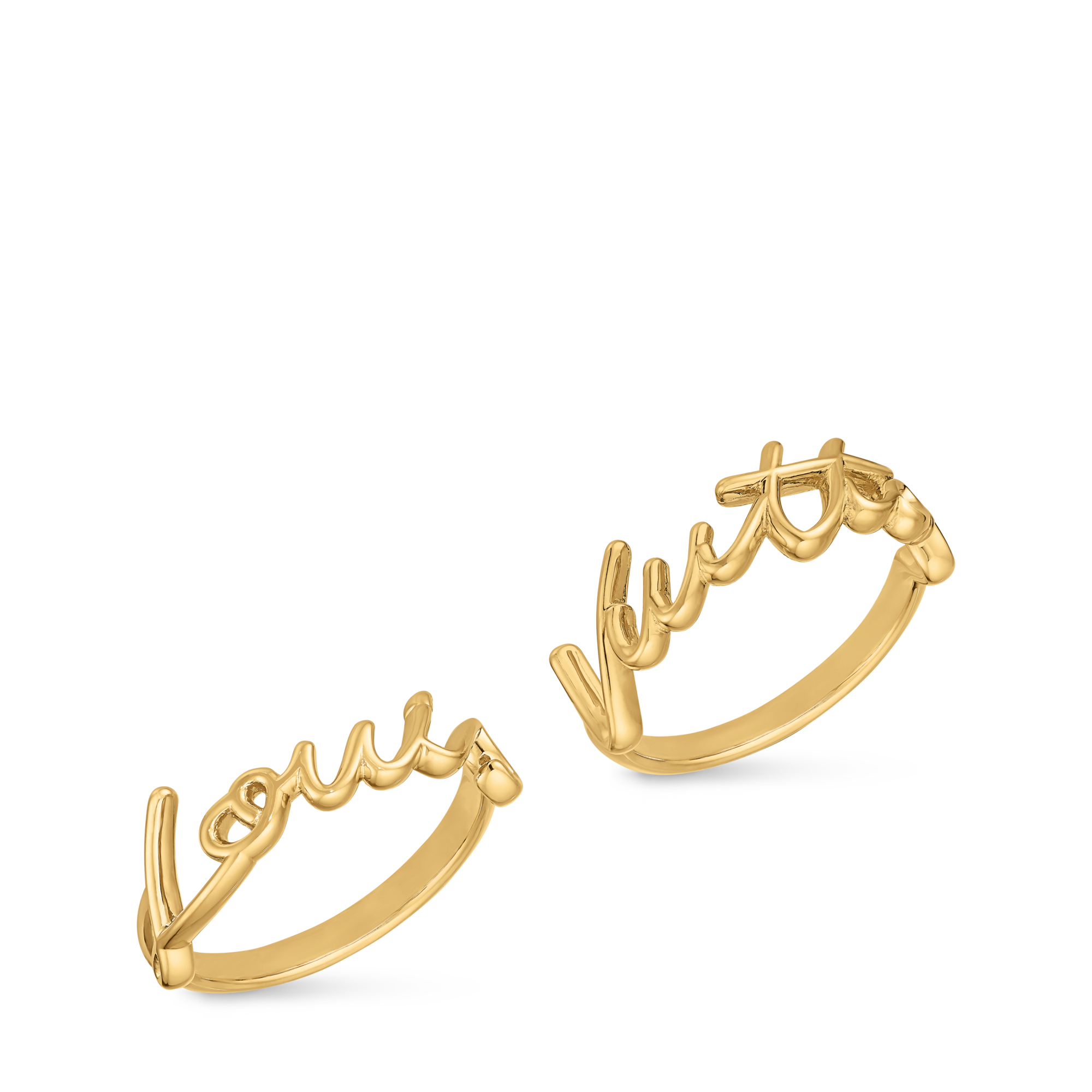 リングセット・LV スクリプト S00｜ルイ・ヴィトン 公式サイト - M1867M